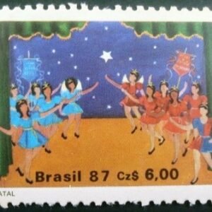 Selo postal COMEMORATIVO do Brasil de 1986 - C 1569 N
