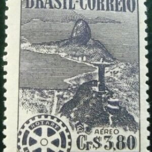 Selo postal AÉREO do Brasil de 1948 - A 64 M