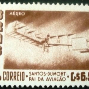 Selo postal AÉREO do Brasil de 1956 - A 83 N