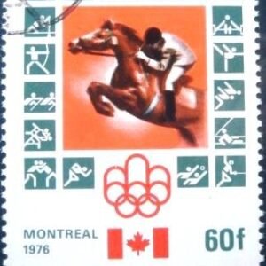 Selo postal da Hungria de 1976 21st Summer Olympics 60f