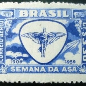 Selo postal Aéreo de 1959 Ícaro