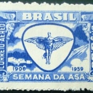 Selo postal Aéreo de 1959 Ícaro - A 88 N
