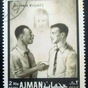 Selo postal do Ajman de 1968 Teenager