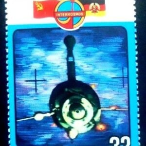 Selo postal da União Soviética de 1978 Soyuz-31