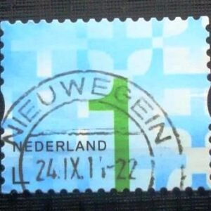 Selo postal da Holanda de 2014 Numeral 1