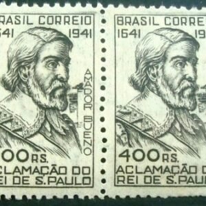 Par de selos postais COMEMORATIVOS do Brasil 1941 - C 169 M