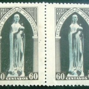 Par de selos postais COMEMORATIVOS do Brasil 1950 - C 252 N