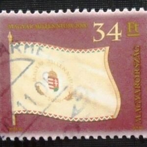 Selo postal da Hungria de 2000 Hungarian flag