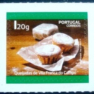 Selo postal de Portugal de 2017 Queljadas de Vila Franca do Campo - 4263 M