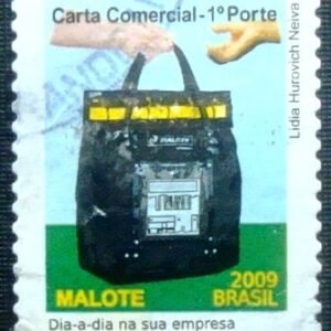 Selo postal do Brasil de 2009 Malote
