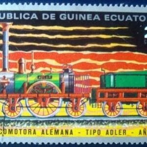 Selo postal do Guine Equatorial de 1972 Adler 1835