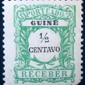 Selo postal da Guinea de 1921 Postage Due ½