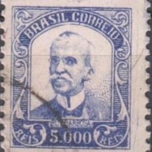 Selo postal do Brasil de 1938 Ruy Barbosa