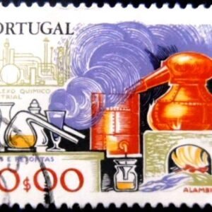 Selo postal de Portugal de 1980 Alembic - 1479 U