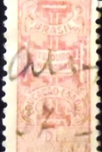 Selo fiscal Educação e Saúde - BR 1