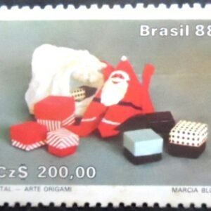 Selo postal COMEMORATIVO do Brasil de 1988 - C 1605 N