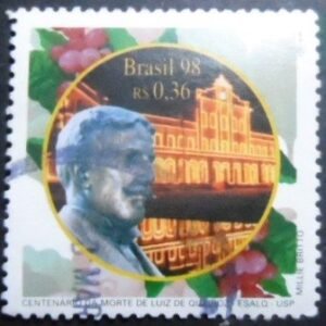 Selo postal Comemorativo do Brasil de 1998 - C 2141 N
