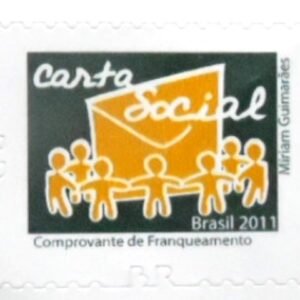 Selo postal do Brasil de 2011 Carta Social