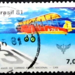 Selo postal COMEMORATIVO do Brasil de 1981 - C 1207 U