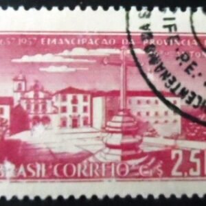 Selo postal Comemorativo do Brasil de 1957 - C 391 MCC