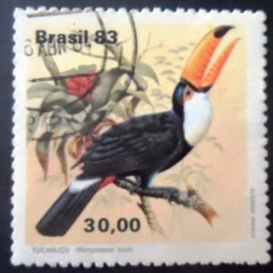 Selo postal do Brasil de 1983 Tucanuçu