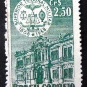 Selo postal de 1958 Superior Tribunal Militar - C 404 U