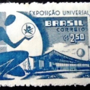 Selo postal de 1958 Exposição Bruxelas - C 405 N