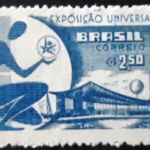 Selo postal de 1958 Exposição Bruxelas - C 405 U