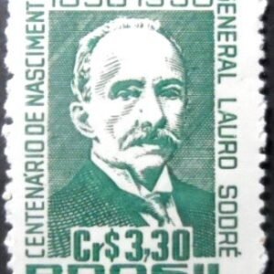 Selo postal de 1958 Lauro Sodré