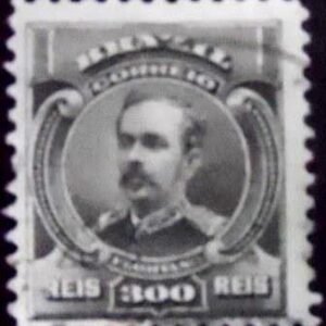 Selo postal Regular emitido no Brasil em 1906 - 141 U