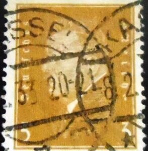 Selo postal da Alemanha Reich de 1928 Friedrich Ebert