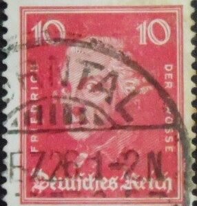 Selo postal da Alemanha Reich de 1926 Friedrich von Schiller