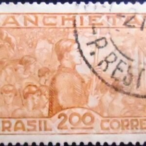 Selo postal comemorativo do Brasil de 1935 C 74 U
