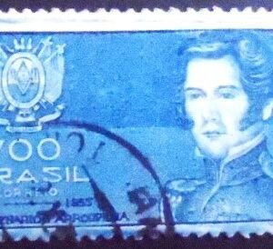 Selo postal do Brasil de 1935 Bento Gonçalves