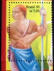 Selo postal COMEMORATIVO do Brasil de 1995 - C 1976 M