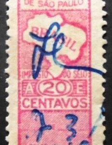 Selo fiscal Imposto do Selo - SP 0