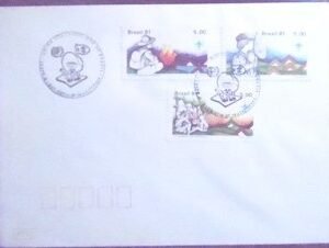 Envelope Comemorativo de 1985 Escoteiros do Brasil