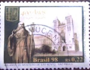 Selo postal Comemorativo do Brasil de 1998 - C 2142 U