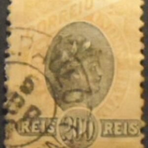 Selo Postal do Brasil de 1894 República 200