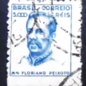 Selo postal do Brasil de 1943 Floriano Peixoto