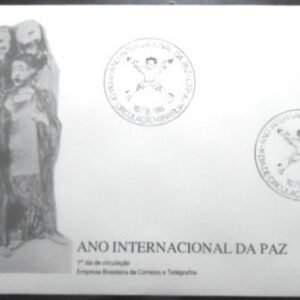 FDC oficial nº 403 Ano Internacional da Paz
