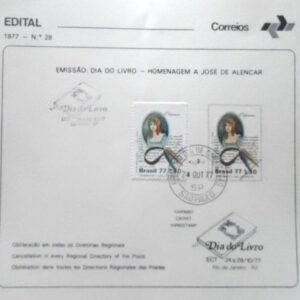 Edital de Lançamento 27 de 1977 José de Alencar