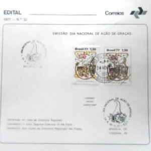 Imagem do edital de lançamento anunciado