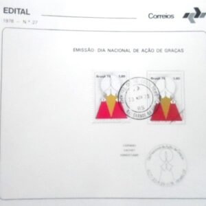 Edital de lançamento nº 27 de 1978 Ação de Graças