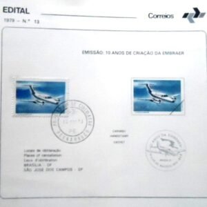 Edital nº 13 de 1979 Embraer