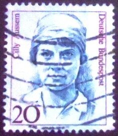 Selo postal do Canadá de 1995 American Chestnut A U