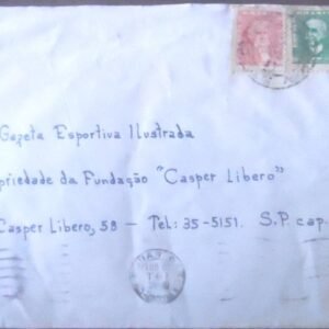 Envelope Circulado em São Paulo em 1965