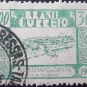 Selo postal do Brasil de 1936 Cametá 300