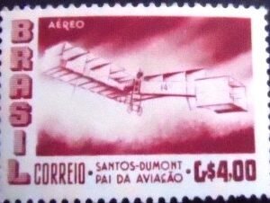 Selo postal AÉREO do Brasil de 1956 - A 82 M