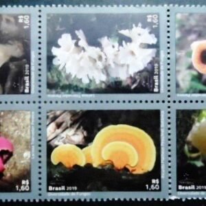 Série postal do Brasil de 2019 Diversidade dos Fungos